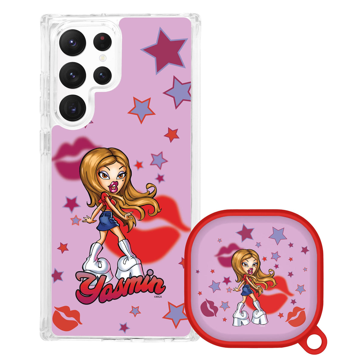 Bratz® Passion For Fashion HD Samsung Galaxy S21 Series and Buds Pro Combo Package