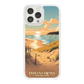 National Parks Indiana Dunes HD Apple iPhone 12 Series Mag-Safe Phone Case - Arleathercraft Indiana Dunes / iPhone 12 Pro max