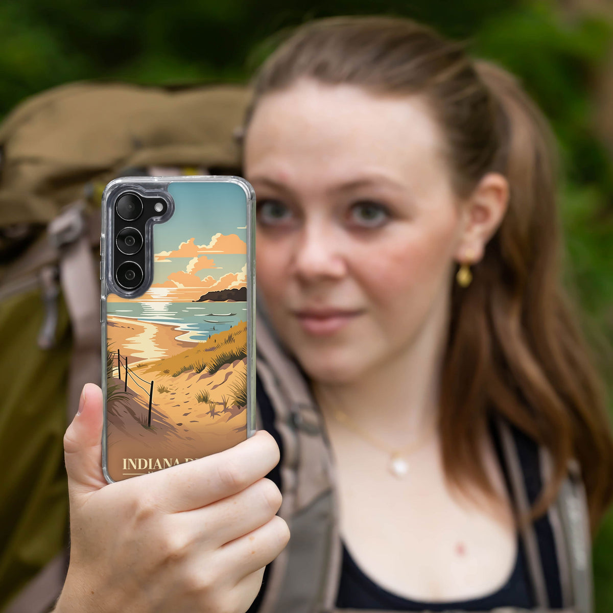 National Parks Indiana Dunes HD Samsung Galaxy S22 Phone Case
