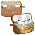National Parks Indiana Dunes HDX Apple Airpods Pro 1 & 2 Case Cover - Arleathercraft Indiana Dunes