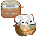 National Parks Indiana Dunes HDX Apple Airpods Gen 3 Case Cover - Arleathercraft Indiana Dunes