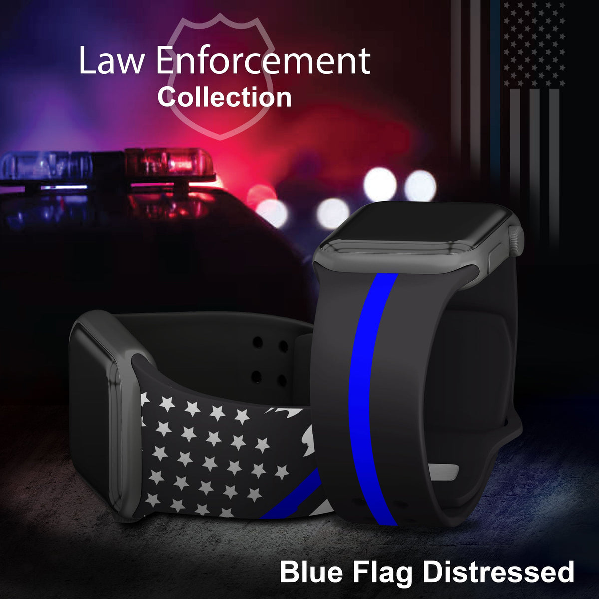 Law Enforcement HD Apple Watch Band