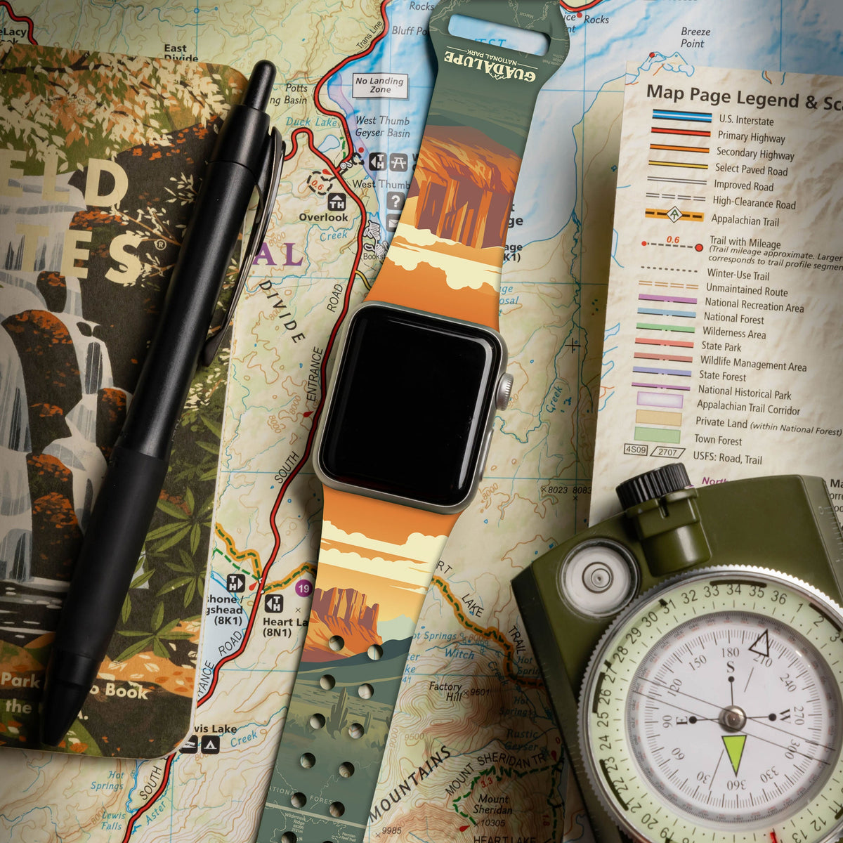 National Parks Guadalupe HD Apple Watch Band