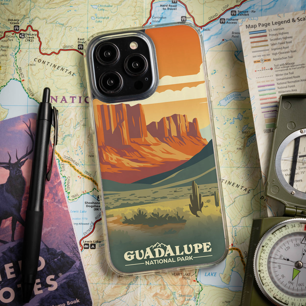 National Parks Guadalupe HD Apple iPhone 11 Series Phone Case