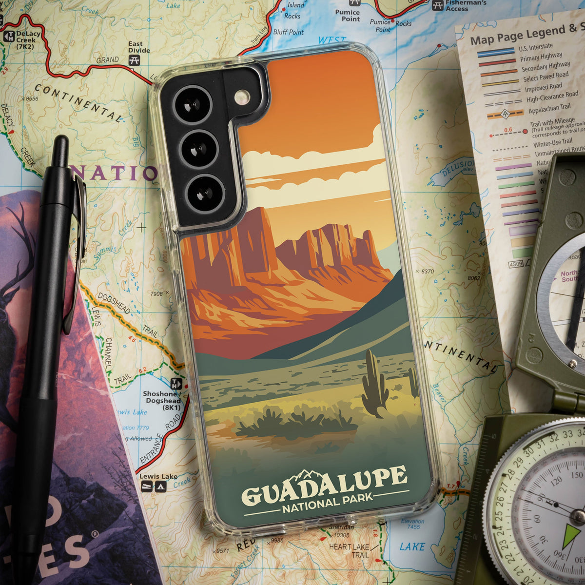 National Parks Guadalupe HD Samsung Galaxy S21 Phone Case