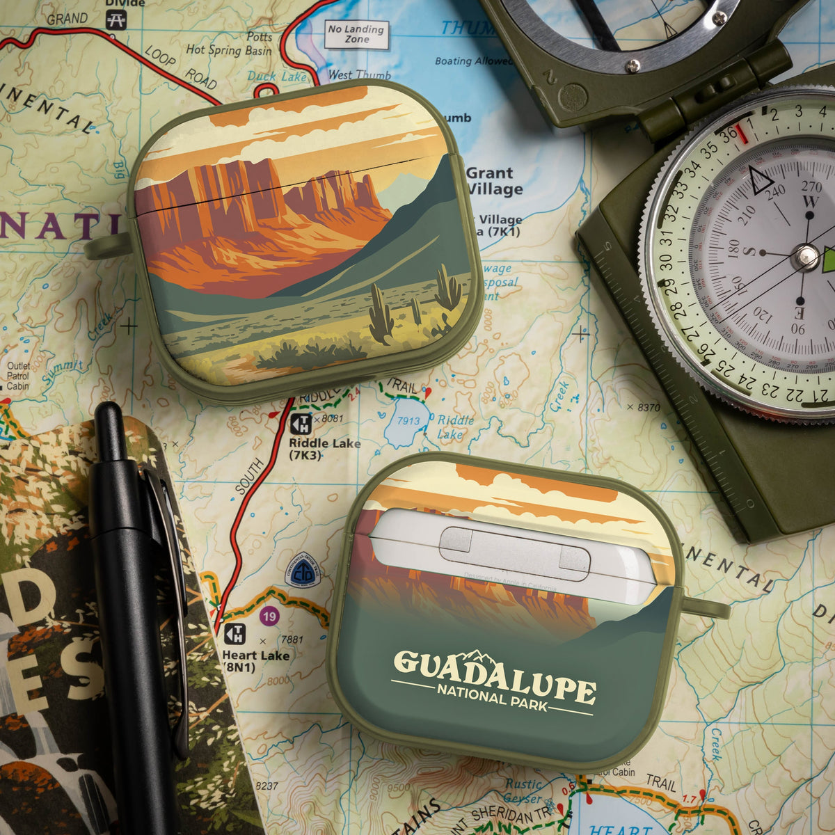 National Parks Guadalupe HDX Apple Airpods Gen 3 Case Cover
