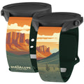National Parks Guadalupe HD Watchband for Samsung, Garmin, Fossil, and More - Arleathercraft Guadalupe / 20mm / Short