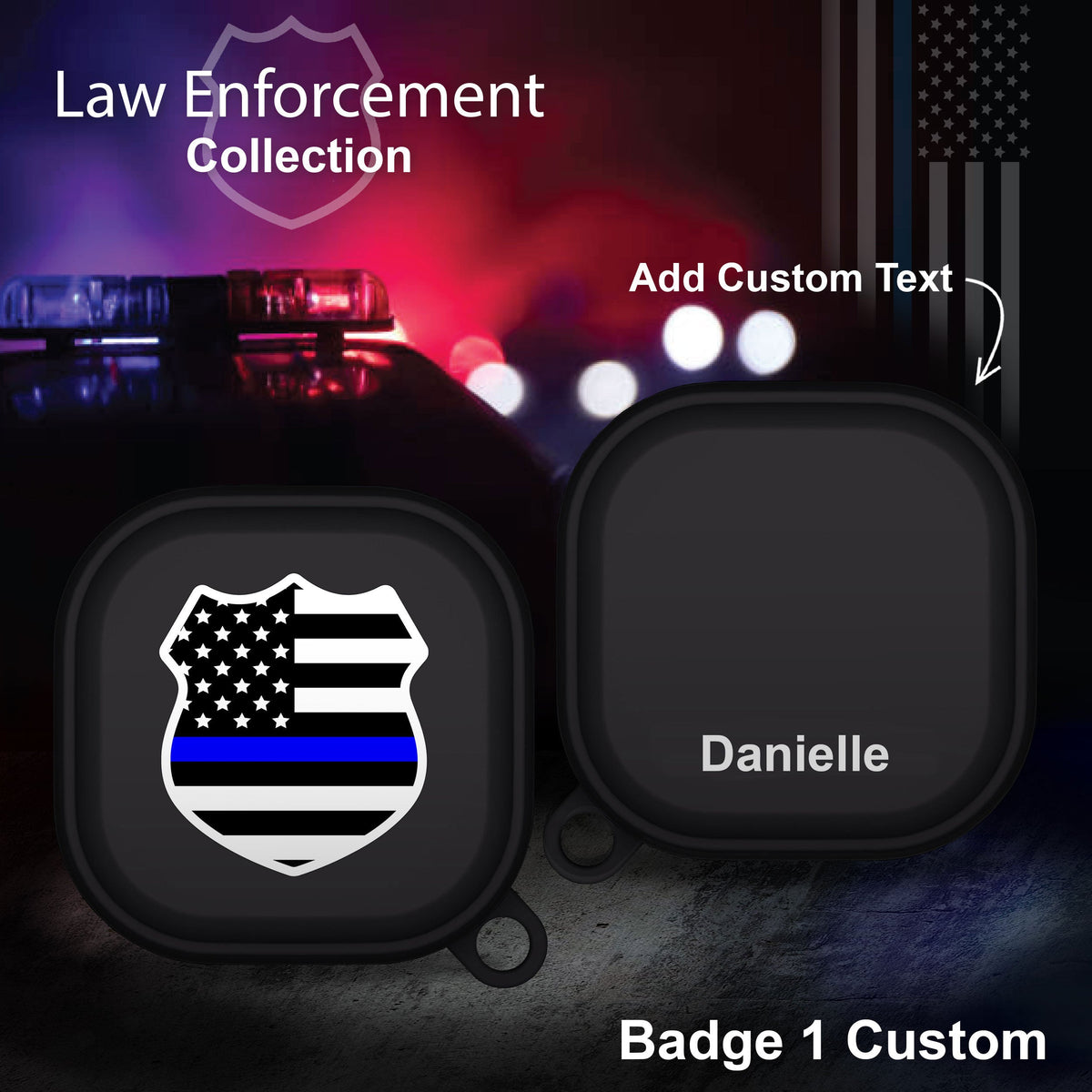 Law Enforcement HDX Samsung Galaxy Buds Pro & Buds Live Case Cover