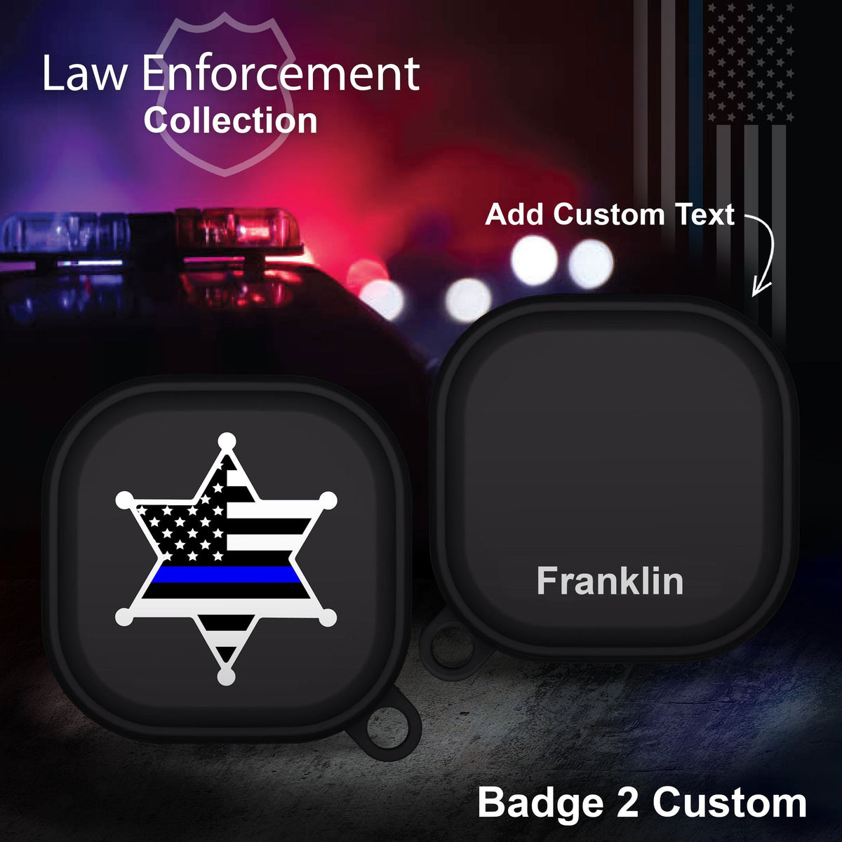 Law Enforcement HDX Samsung Galaxy Buds Pro & Buds Live Case Cover