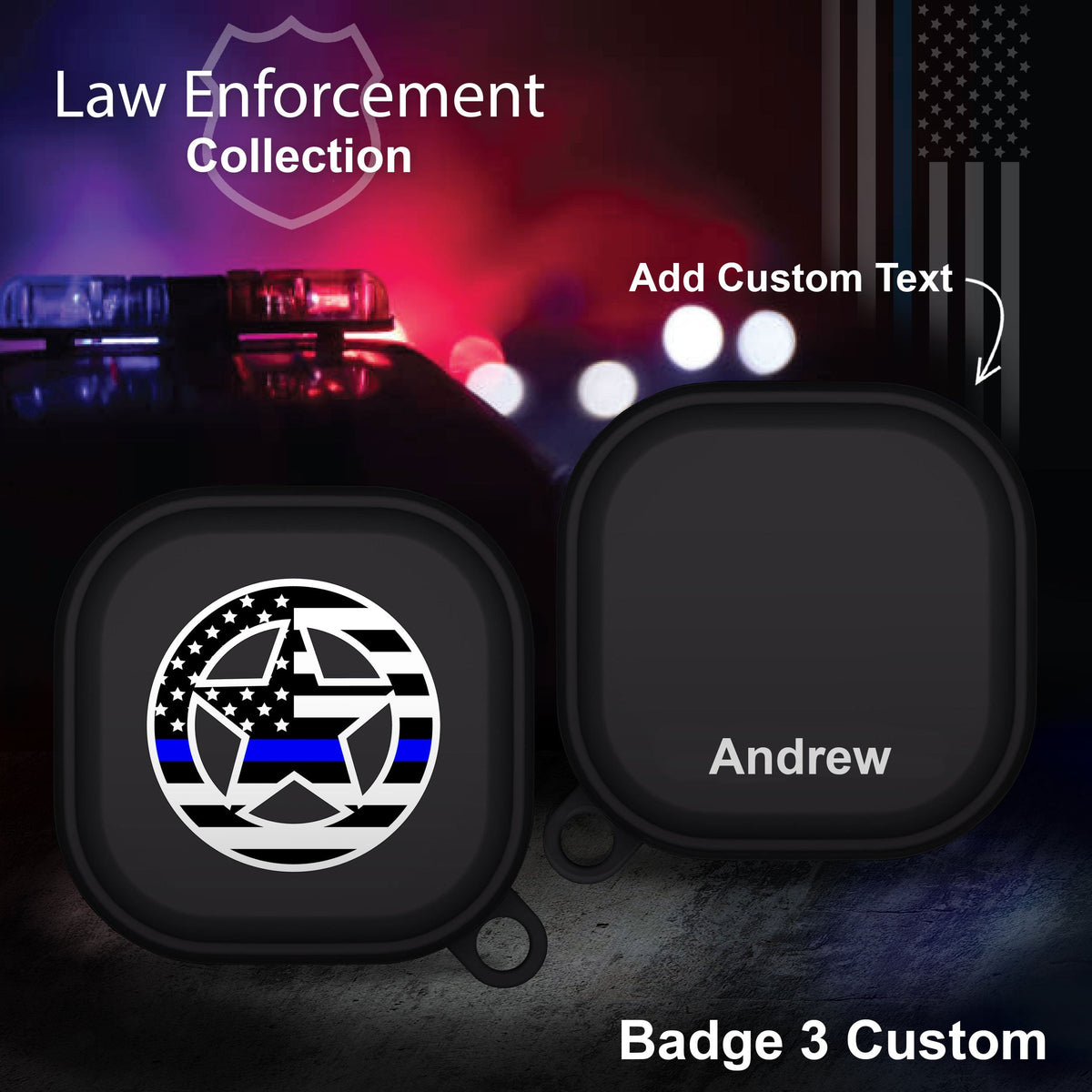 Law Enforcement HDX Samsung Galaxy Buds Pro & Buds Live Case Cover
