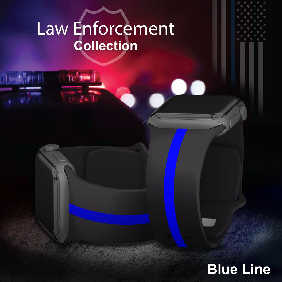 Law Enforcement HD Apple Watch Band