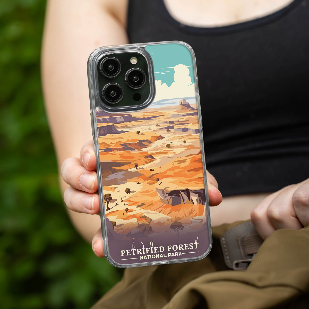 National Parks Petrified Forest HD Apple iPhone 16 Mag-Safe Phone Case