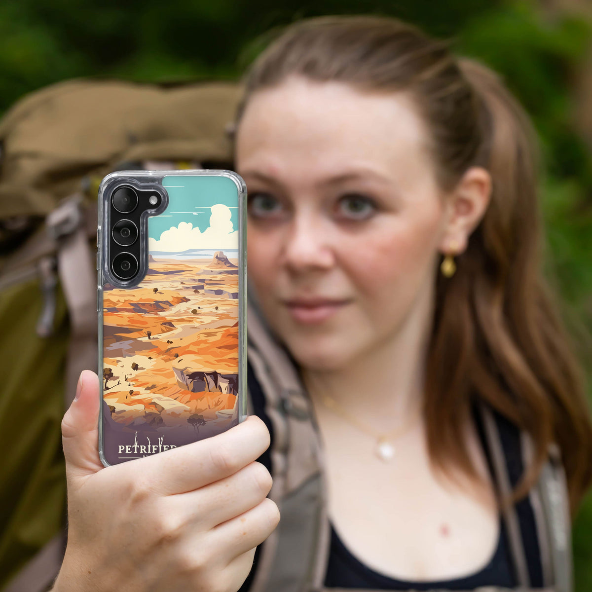 National Parks Petrified Forest HD Samsung Galaxy S23 Phone Case