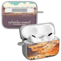 National Parks Petrified Forest HDX Apple Airpods Pro 1 & 2 Case Cover - Arleathercraft Petrified Forest