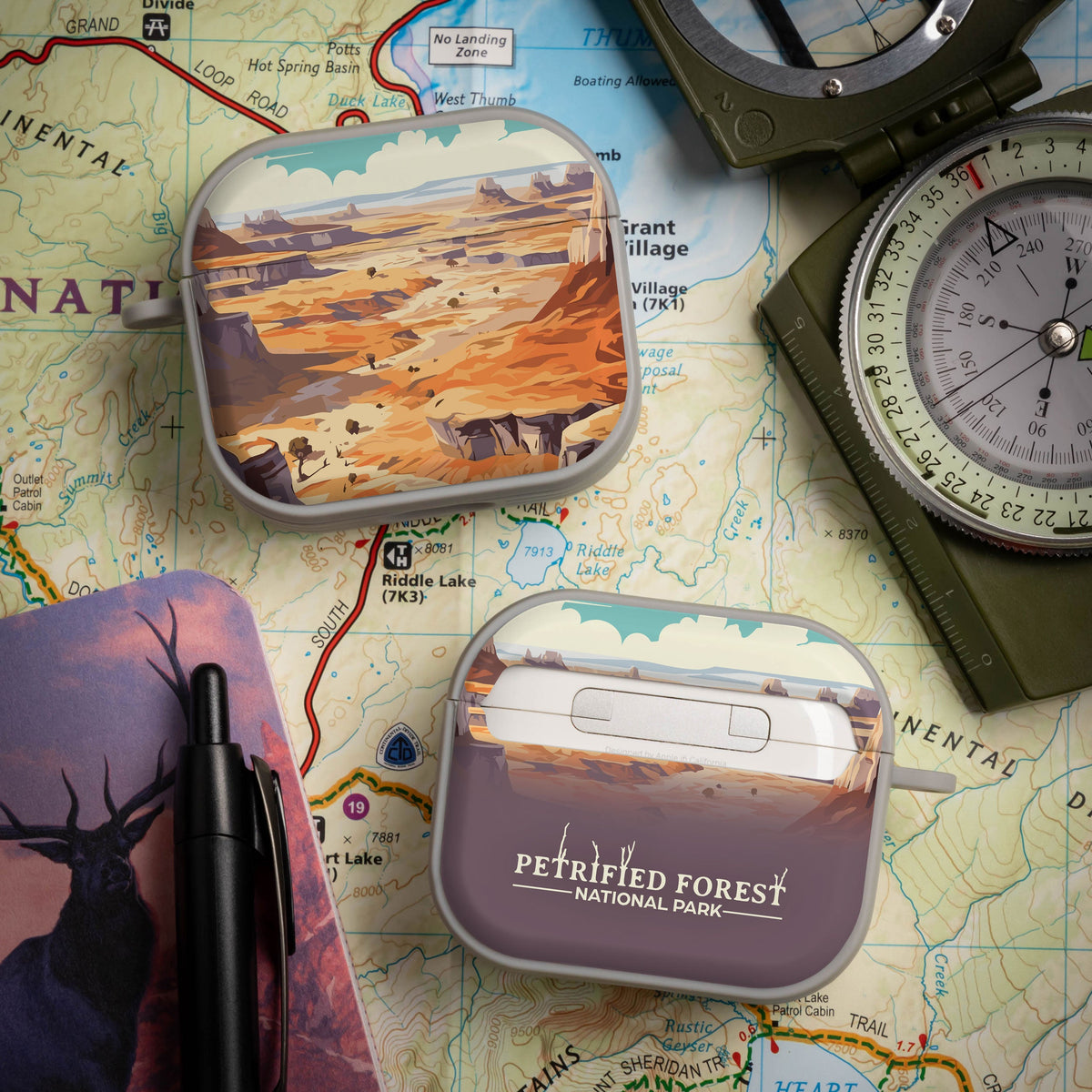 National Parks Petrified Forest HDX Apple Airpods Gen 3 Case Cover