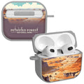 National Parks Petrified Forest HDX Apple Airpods Gen 3 Case Cover - Arleathercraft Petrified Forest