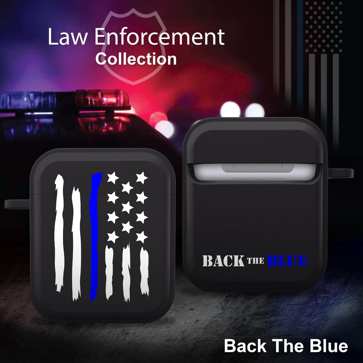 Law Enforcement HDX Apple AirPods Gen 1 & 2 Case Cover