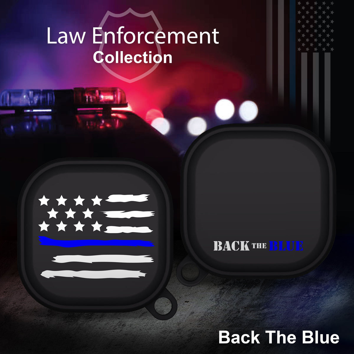 Law Enforcement HDX Samsung Galaxy Buds Pro & Buds Live Case Cover