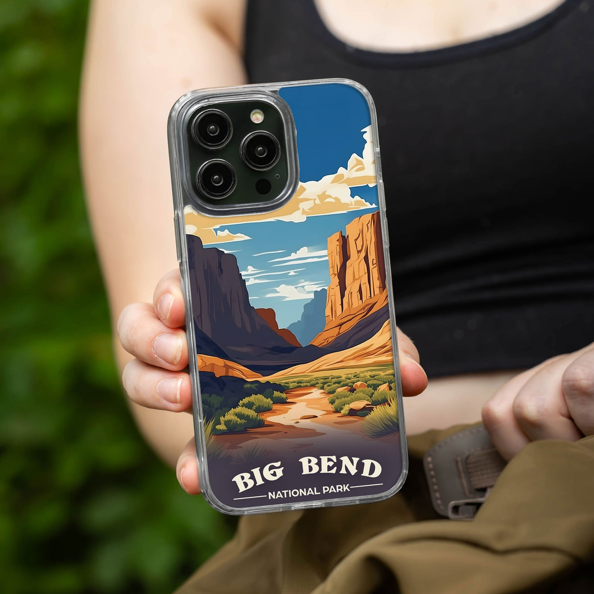 National Parks Big Bend HD Apple iPhone 16 Mag-Safe Phone Case