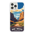 National Parks Big Bend HD Apple iPhone 16 Mag-Safe Phone Case - Arleathercraft Big Bend / iPhone 16 Pro Max
