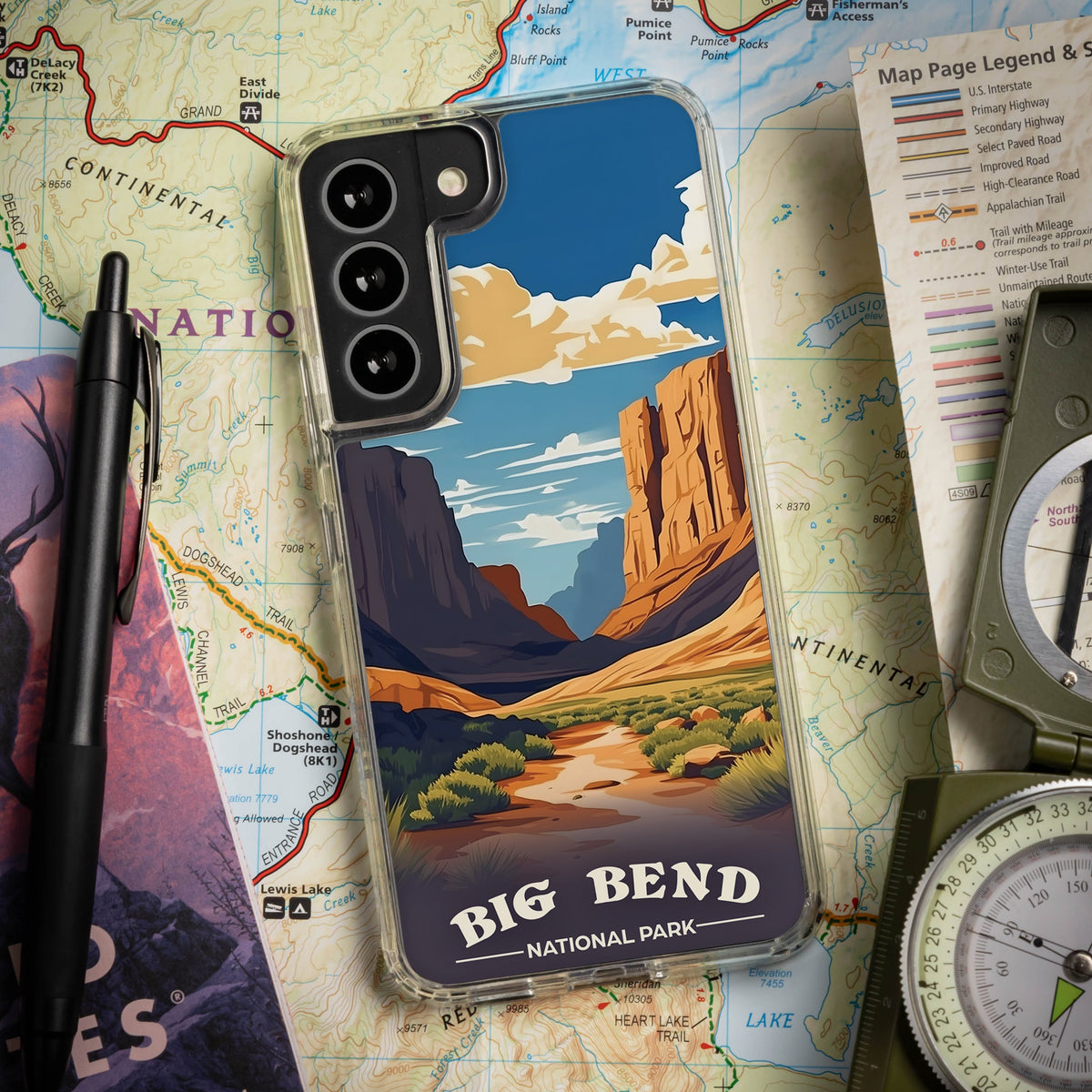 National Parks Big Bend HD Samsung Galaxy S23 Phone Case