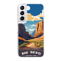 National Parks Big Bend HD Samsung Galaxy S23 Phone Case - Arleathercraft Big Bend / Galaxy S23 Ultra