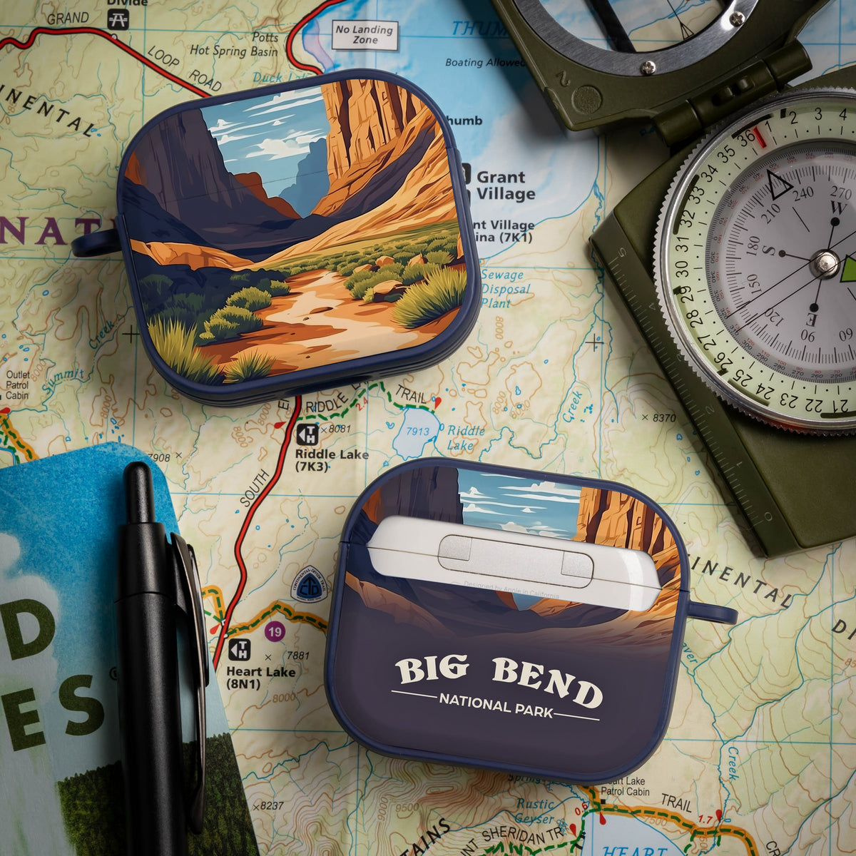 National Parks Big Bend HDX Apple Airpods Gen 3 Case Cover