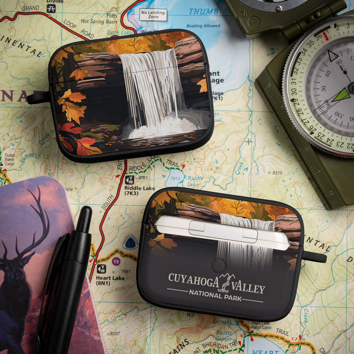 National Parks Cuyahoga Valley HDX Apple Airpods Pro 1 & 2 Case Cover