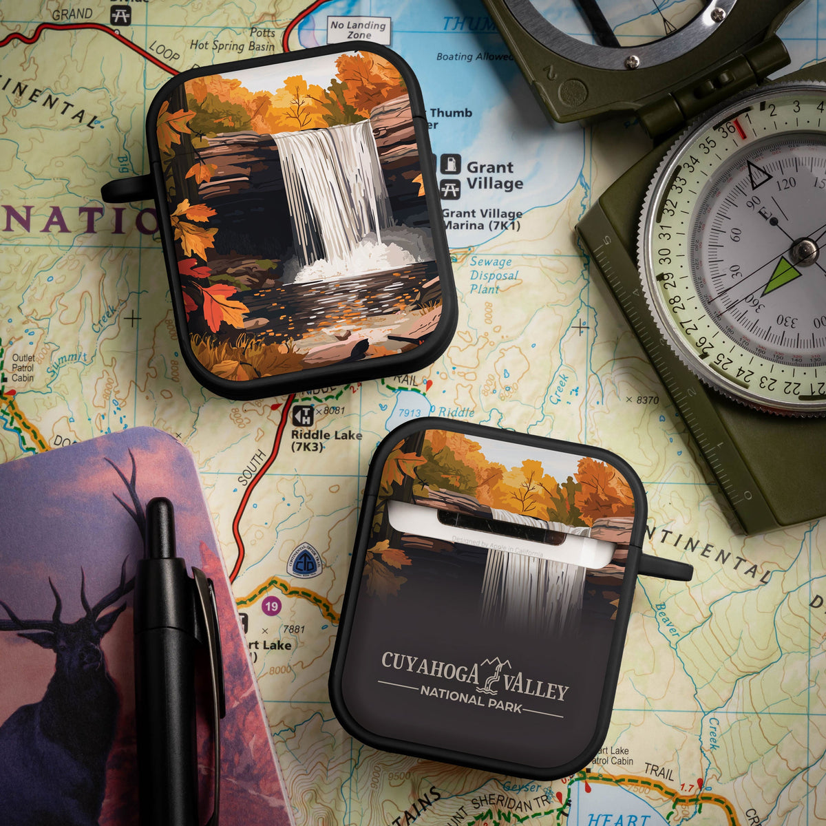 National Parks Cuyahoga Valley HDX Apple Airpods Gen 1 & 2 Case Cover