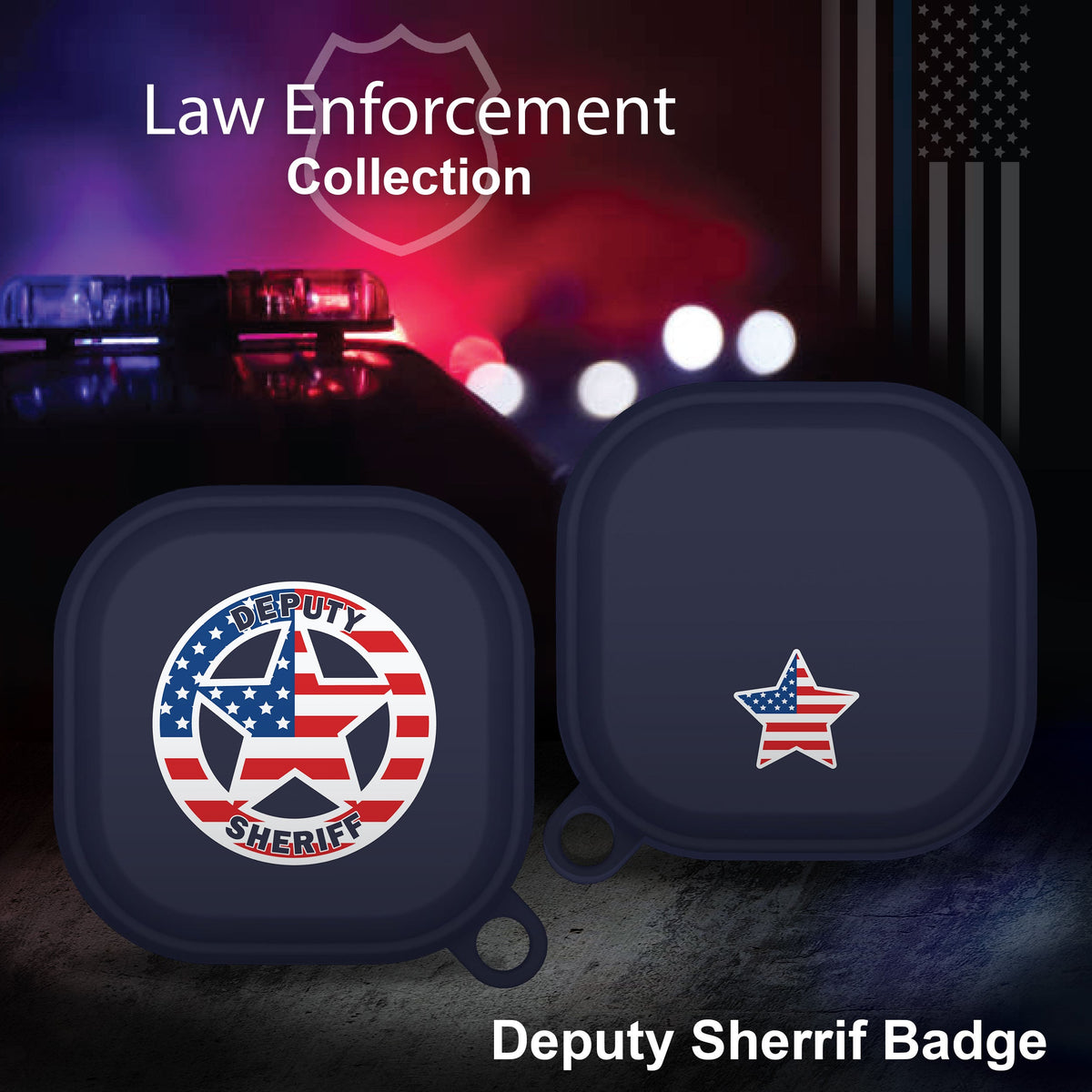Law Enforcement HDX Samsung Galaxy Buds Pro & Buds Live Case Cover