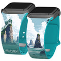 National Parks Olympic HD Fitbit Versa 3 & Sense 1 Watch Band - Arleathercraft Short