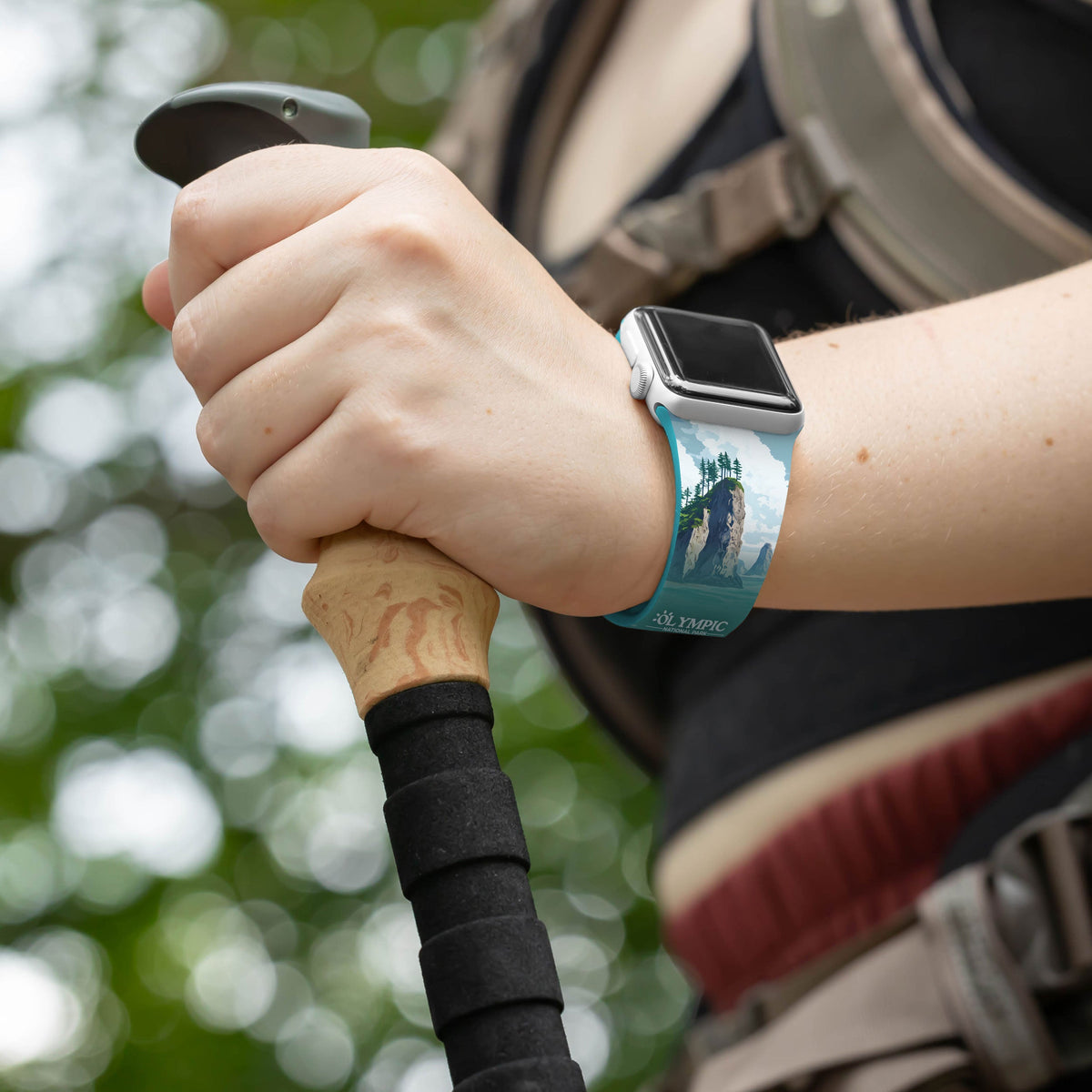 National Parks Olympic HD Apple Watch Band