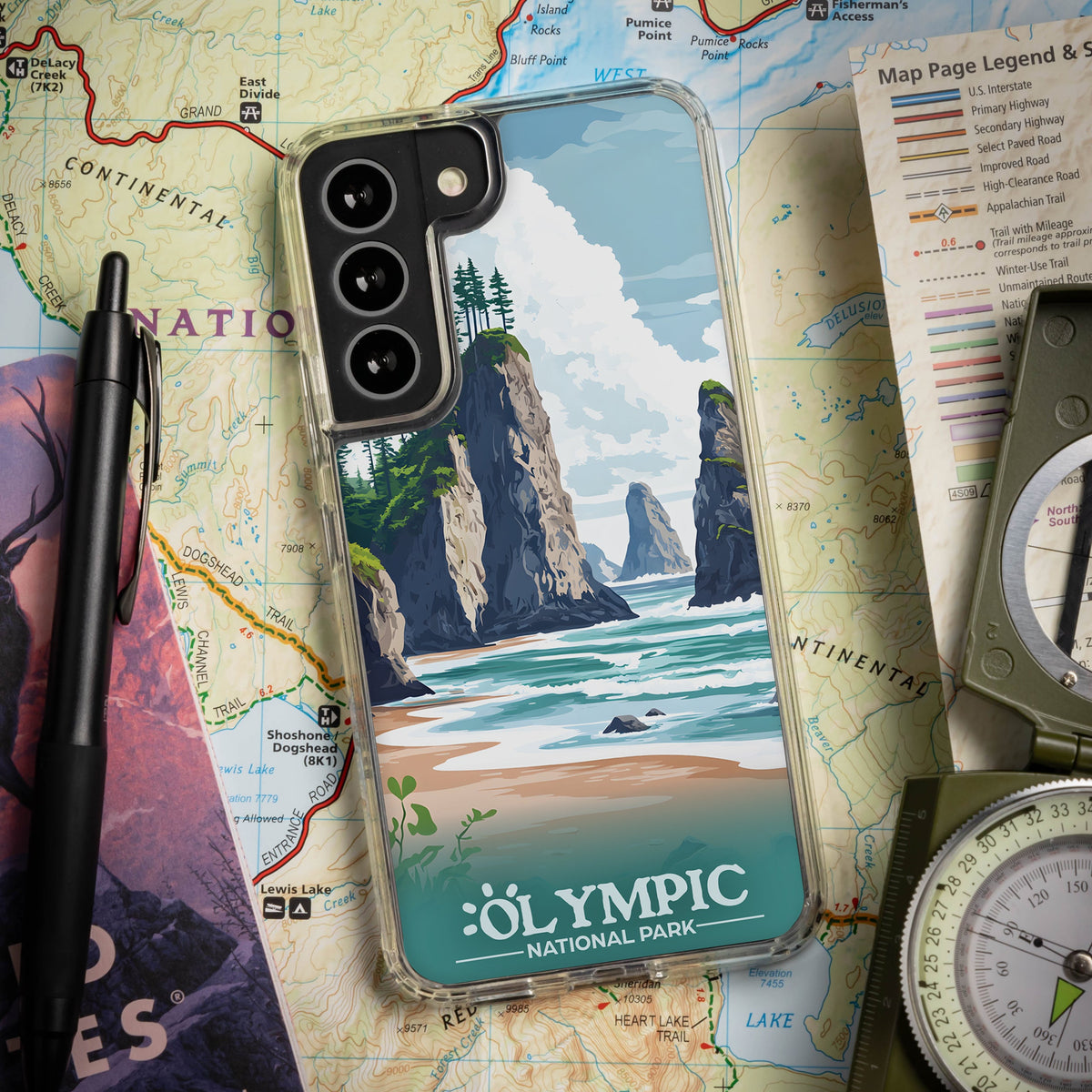 National Parks Olympic HD Samsung Galaxy S24 Phone Case