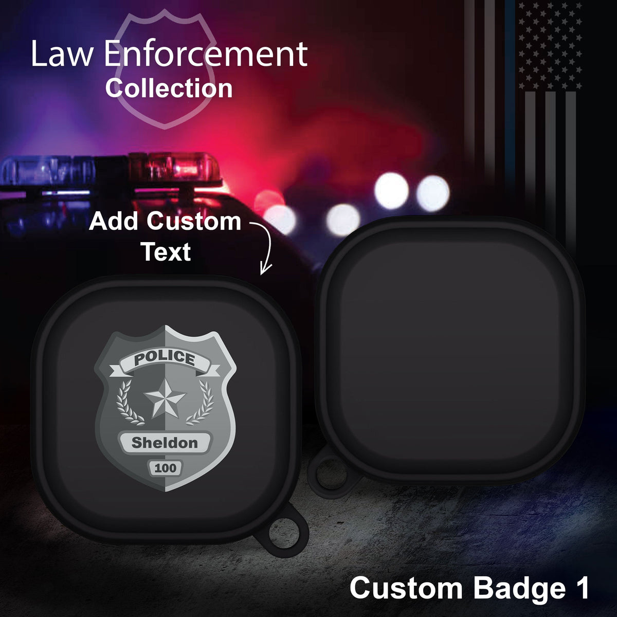 Law Enforcement HDX Samsung Galaxy Buds Pro & Buds Live Case Cover