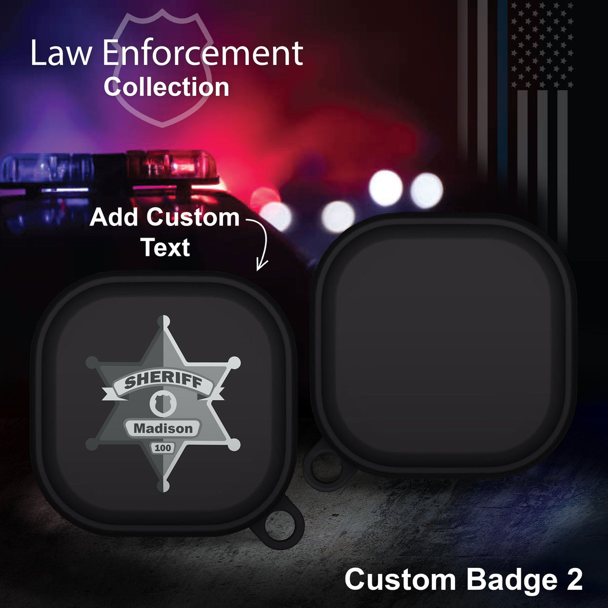 Law Enforcement HDX Samsung Galaxy Buds Pro & Buds Live Case Cover