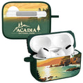National Parks Acadia HDX Apple Airpods Pro 1 & 2 Case Cover - Arleathercraft Acadia