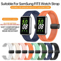 Silicone Samsung Galaxy Watch Band For Fit 3 - Arleathercraft Grey Green B / Samsung Galaxy Fit 3