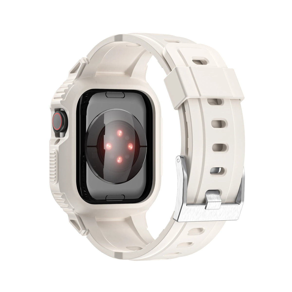 Sport Clear Apple Watch Band+Case