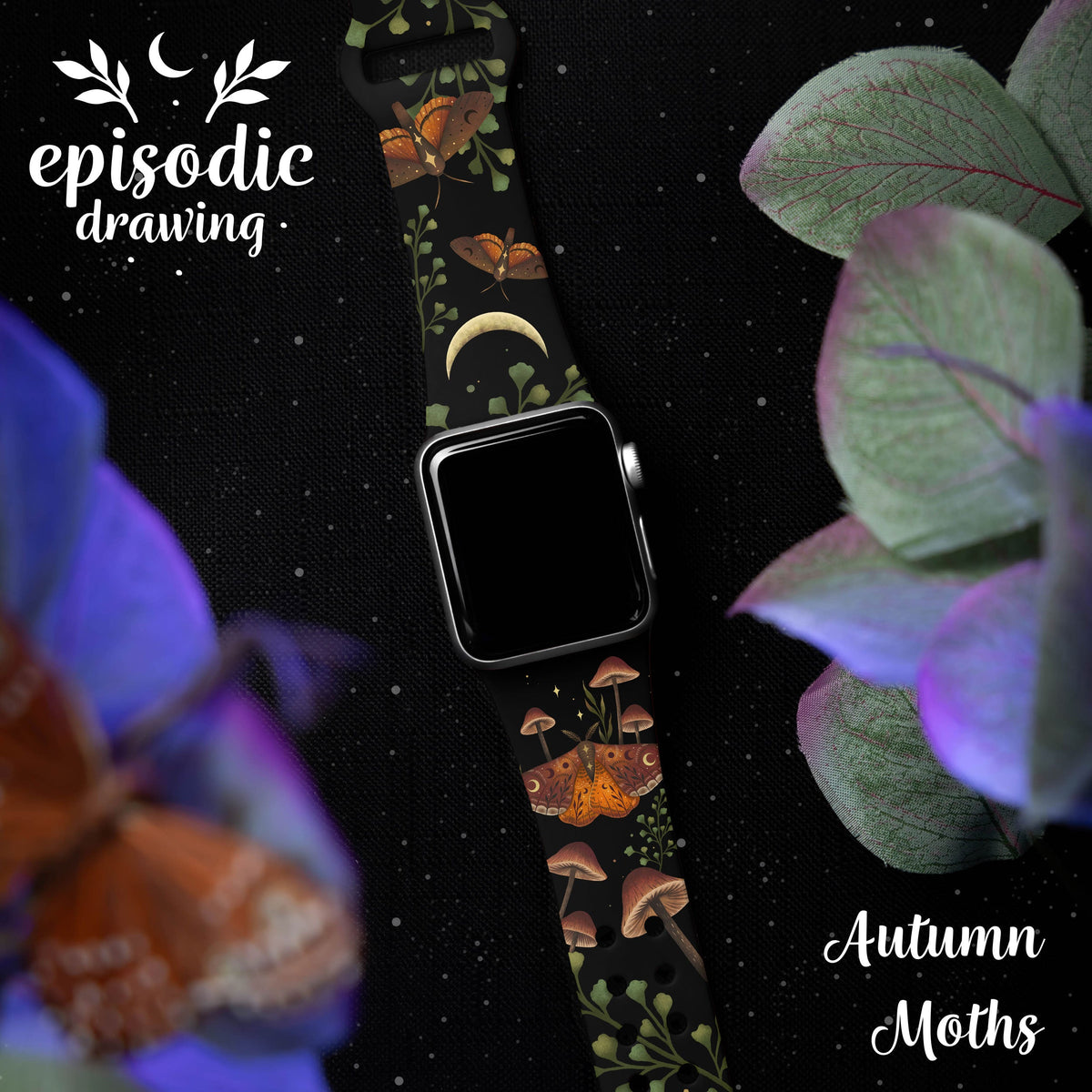 Episodic Drawing Enchanted Collection HD Apple Watch Band
