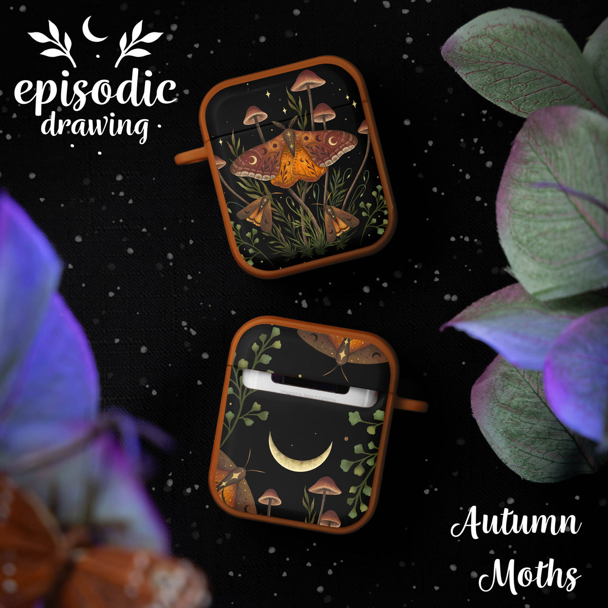 Episodic Drawing Enchanted Collection HDX Apple AirPods Gen 1 & 2 Case Cover