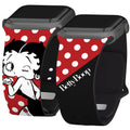 Betty Boop Classic HD Apple Watch Band - Arleathercraft Betty Boop / 42/44/45/49mm(46mm Series 10) / Short