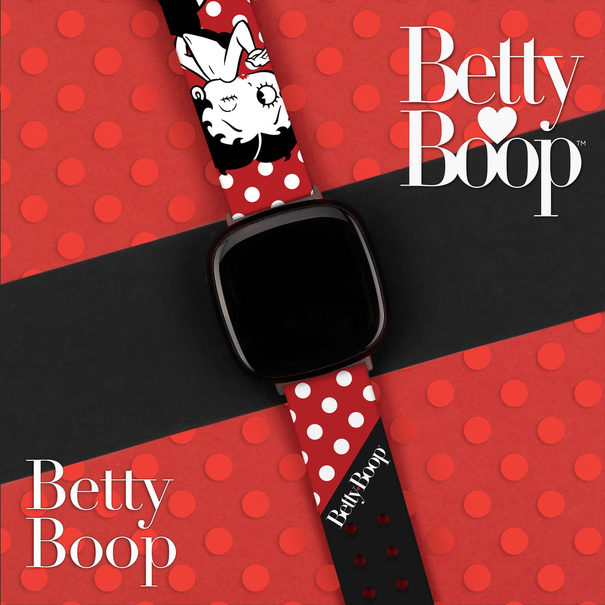 Betty Boop Classic HD Fitbit Versa 3 and Sense 1 Watch Band