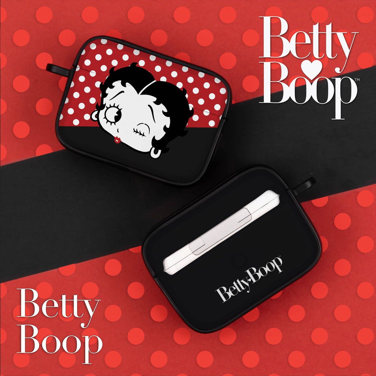 Betty Boop Classic HDX Apple AirPods Pro 1 & 2 Case Cover