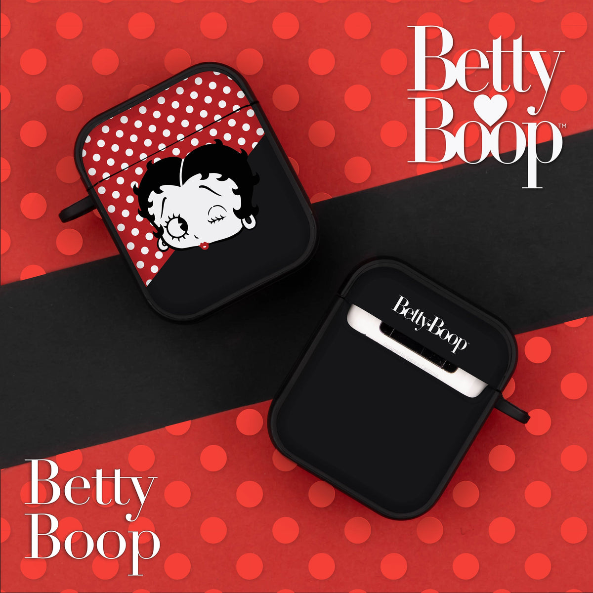 Betty Boop Classic HDX Apple AirPods Gen 1 & 2 Case Cover