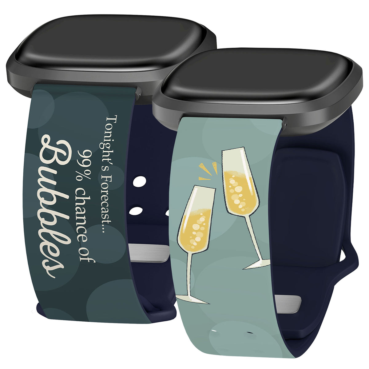 Wine, Beer, & Booze HD Fitbit Versa 3 & Sense 1 Watch Band