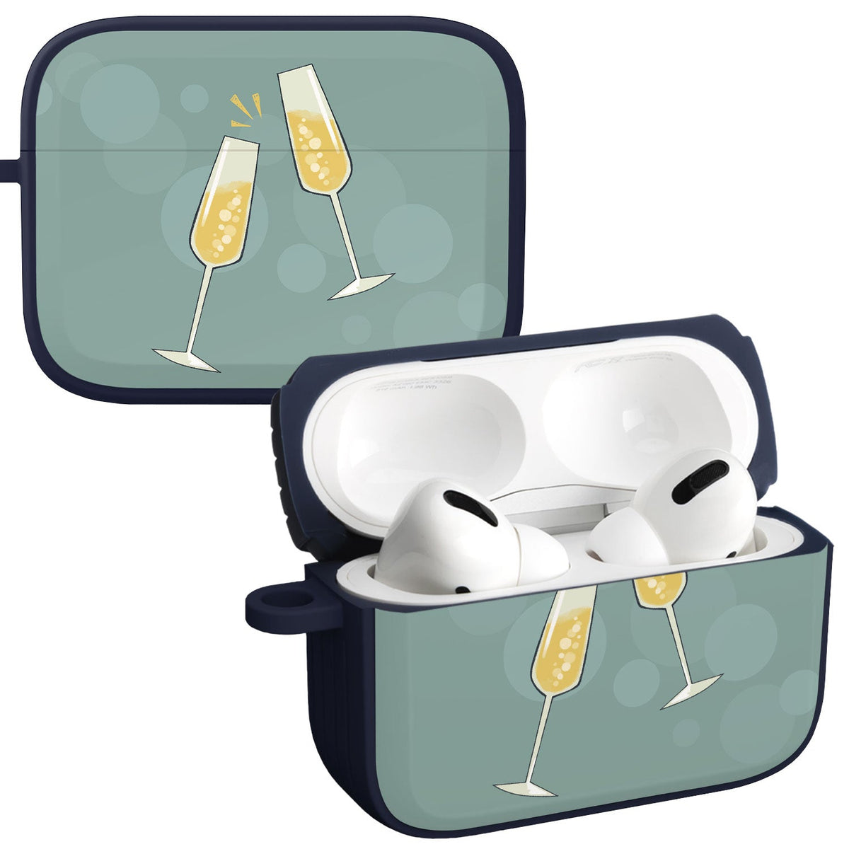 Wine, Beer, & Booze HDX Apple AirPods Pro 1 & 2 Case Cover