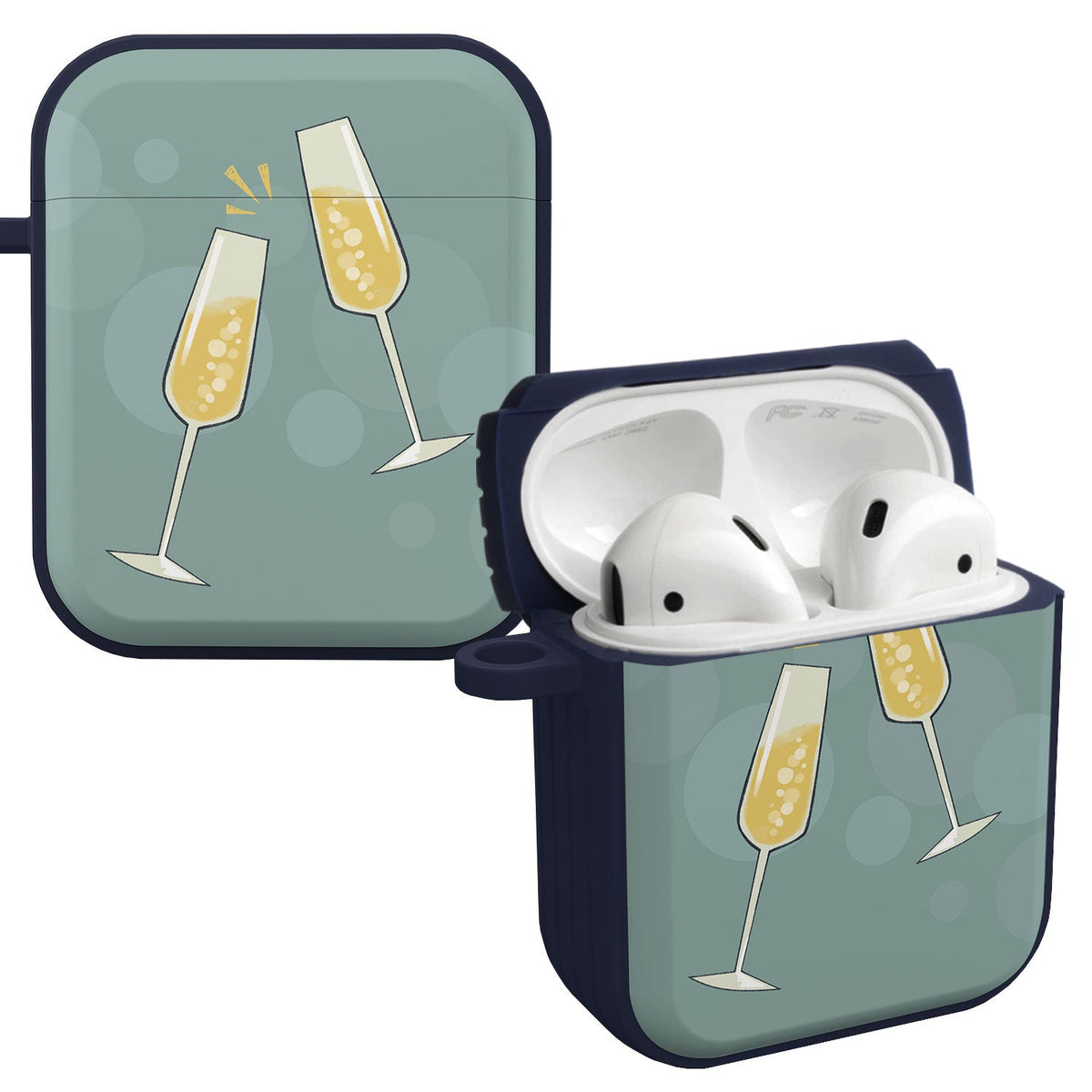Wine, Beer, & Booze HDX Apple AirPods Gen 1 & 2 Case Cover