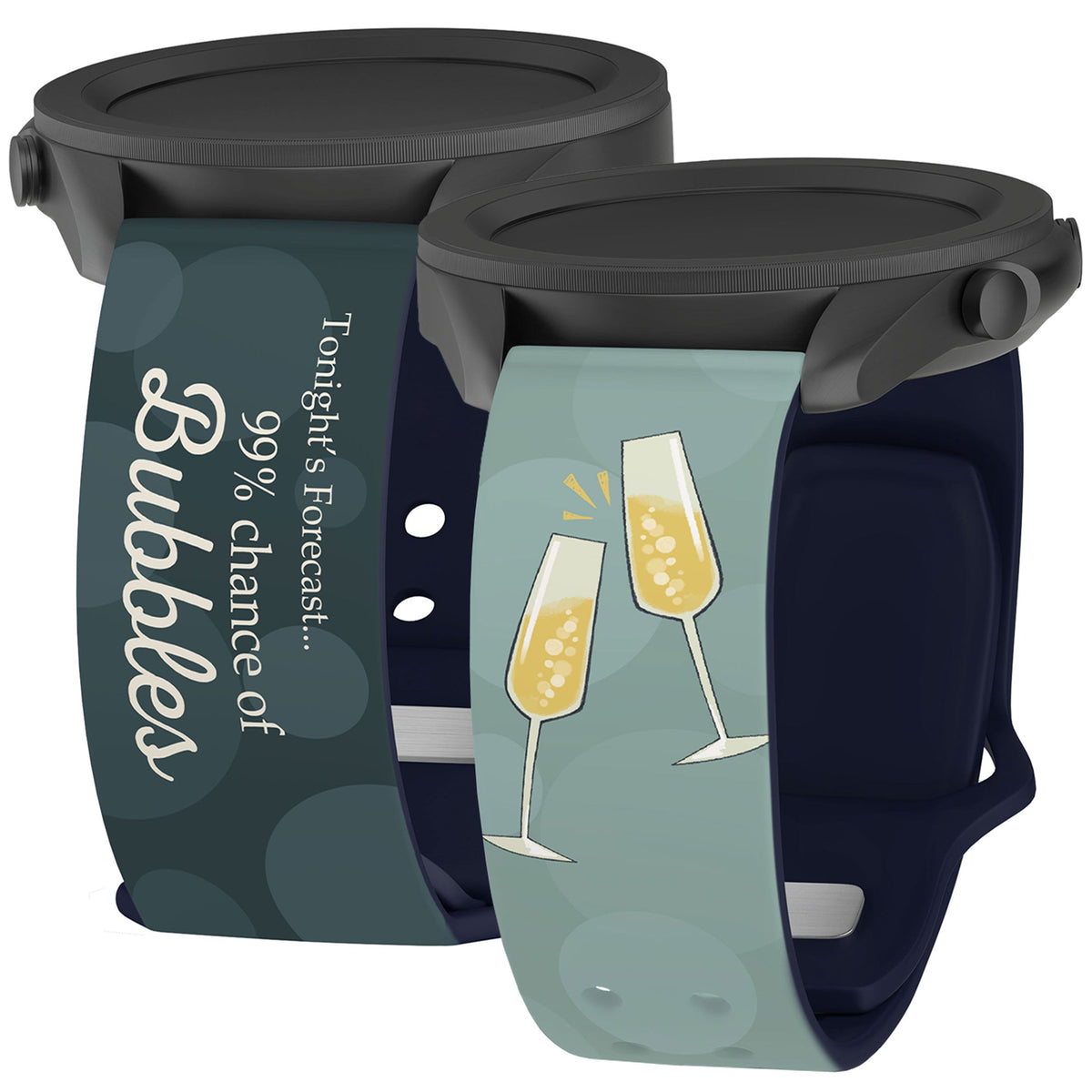 Wine, Beer, & Booze HD  Watchband for Samsung, Garmin, Fossil, and More
