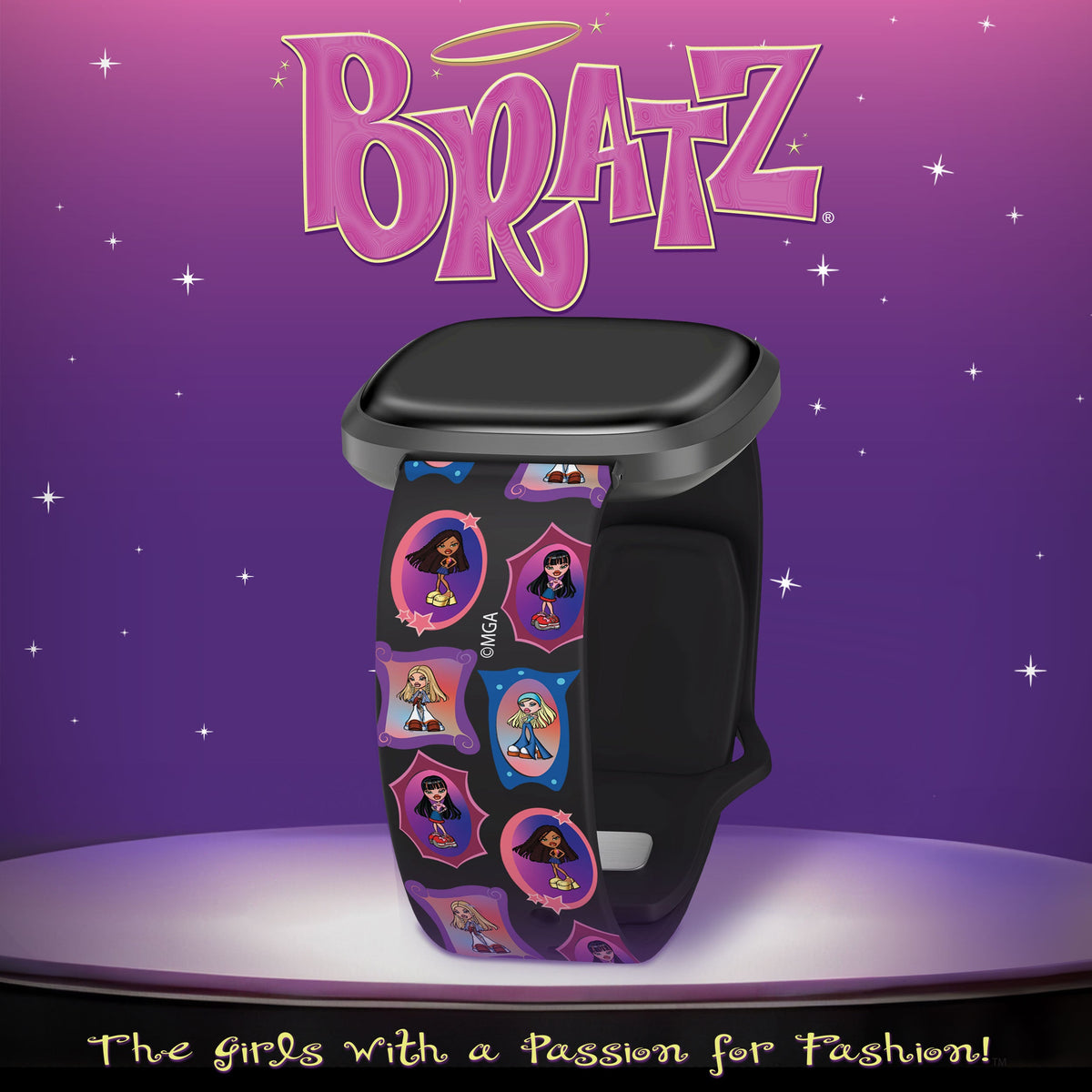 Bratz® Classic HD Fitbit Versa 3 & Sense 1 Watchband for Samsung, Garmin, Fossil, and More for Samsung, Garmin, Fossil, and More