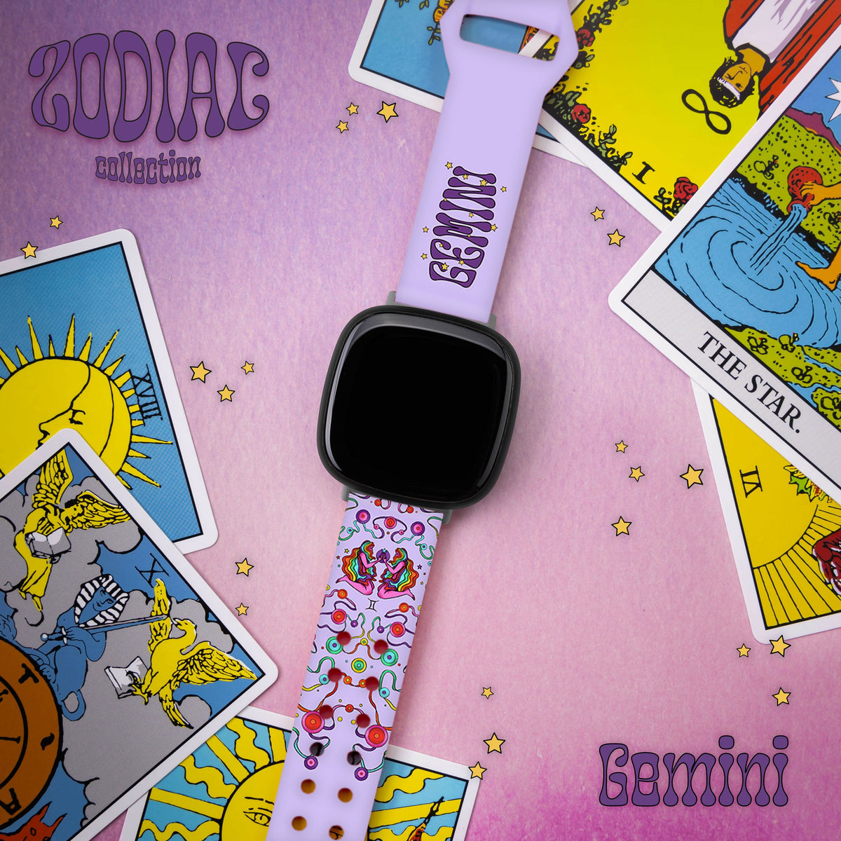 Zodiac Collection HD Fitbit Versa 3 & Sense 1 Watch Band